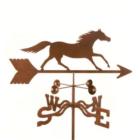 Ez Vane EZ Vane EZ1505-4S Running Horse Weathervane with Four Sided Mount EZ1505-4S